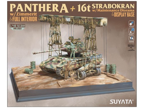 Czołg Panther suwnica Strabokran 16t NO-001 Suyata