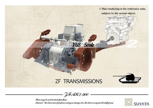 Czołg Panther suwnica Strabokran 16t NO-001 Suyata