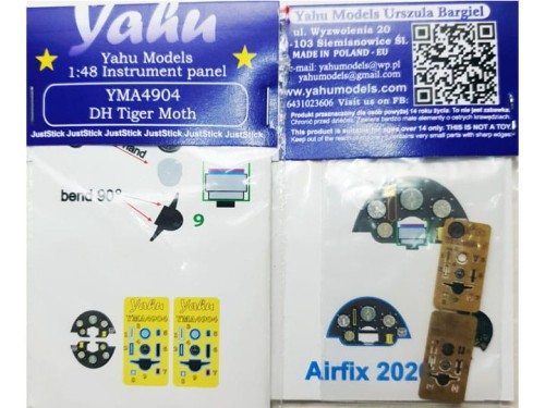 Fototrawiona tablica do DH Tiger Moth YMA4904 Yahu