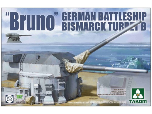 Działo morskie SK C/34 38cm 5012 Takom