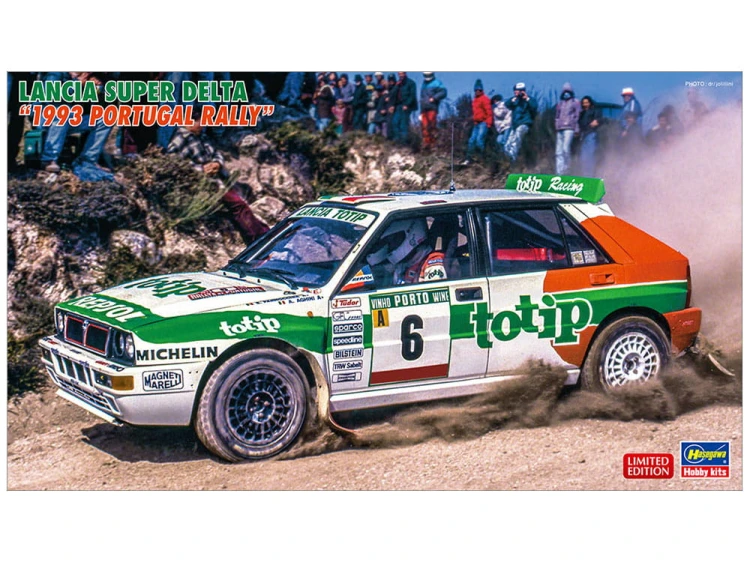 Lancia Super Delta 1993 Portugal Rally 20457 Hasegawa