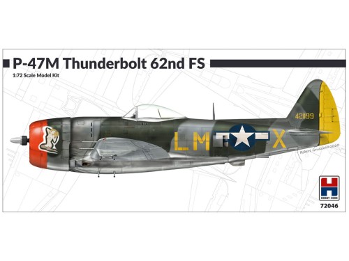 Samolot P-47M Thunderbolt 62nd FS 72046 Hobby 2000