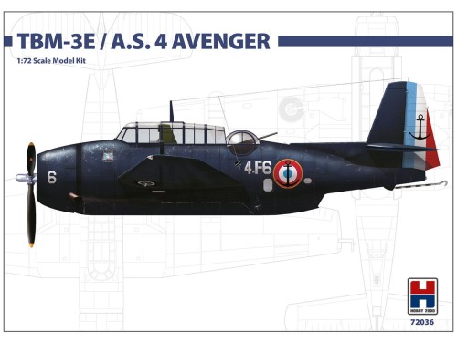 Samolot Grumman TBM-3E/A.S. 4 Avenger 72036 Hobby 2000