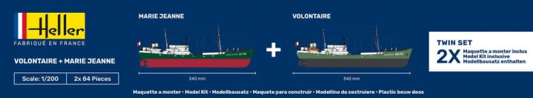 Statek trawler Volontaire Marie Jeanne 85604 Heller