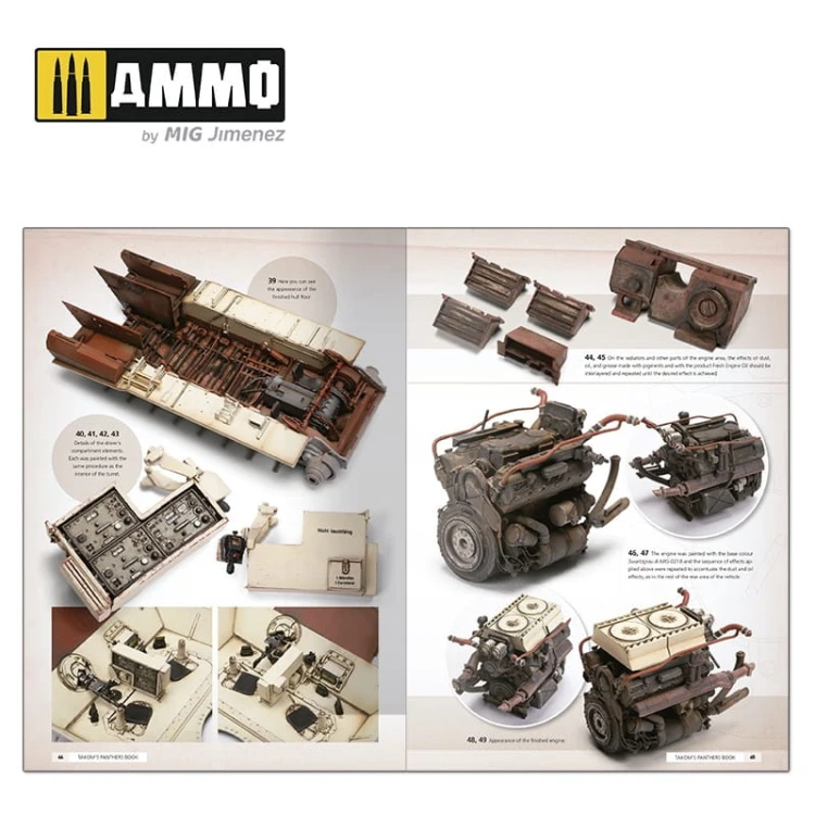 Panthers: Modelling the Takom family A.MIG6270 AMMO Mig Jimenez