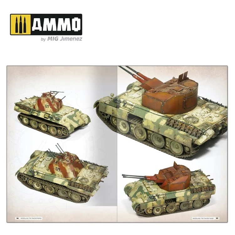 Panthers: Modelling the Takom family A.MIG6270 AMMO Mig Jimenez