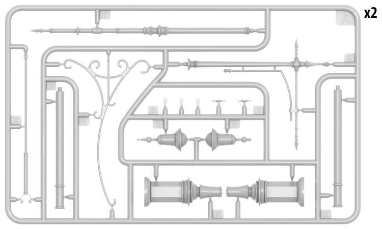 Tramwaj X (Kh) series early type 38020 MiniArt