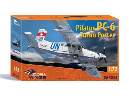 Samolot Pilatus PC-6 Turbo Porter DW72025 Dora Wings