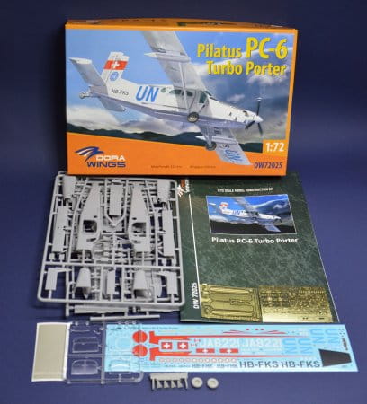 Samolot Pilatus PC-6 Turbo Porter DW72025 Dora Wings