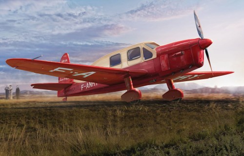 Samolot Caudron C.630 Simoun DW48028 Dora Wings