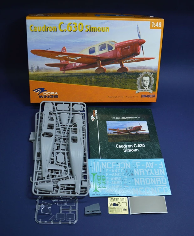 Samolot Caudron C.630 Simoun DW48028 Dora Wings