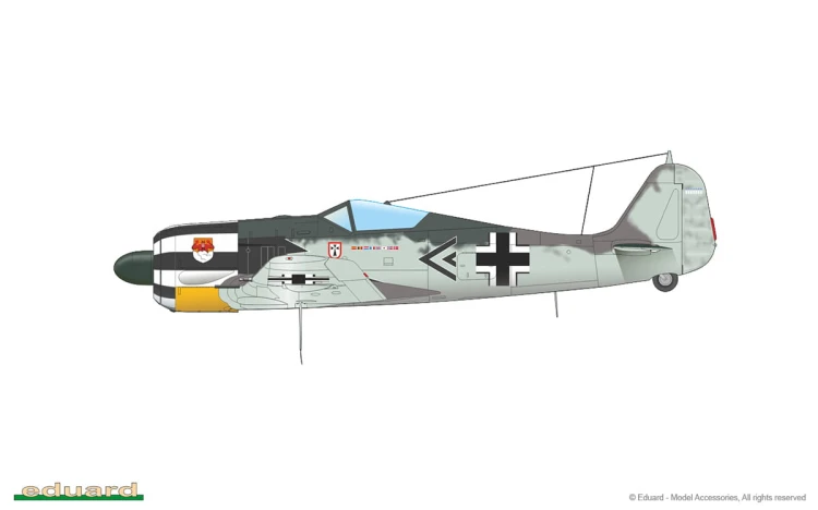 Samolot Focke Wulf Fw190 A-5 82149 Eduard