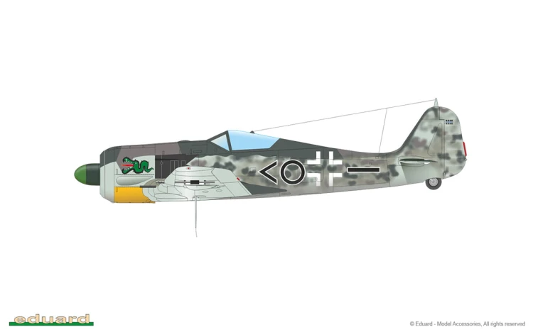 Samolot Focke Wulf Fw190 A-5 82149 Eduard