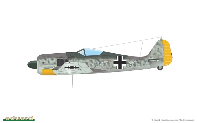 Samolot Focke Wulf Fw190 A-5 82149 Eduard