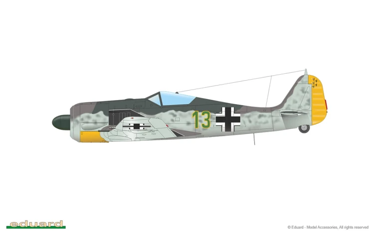Samolot Focke Wulf Fw190 A-5 82149 Eduard