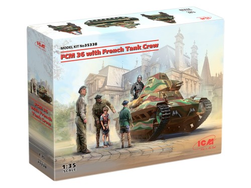Czołg FCM 36 35338 ICM