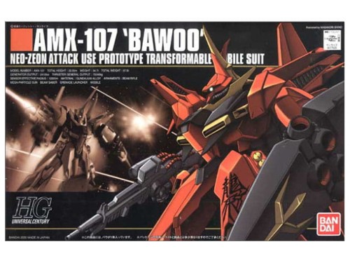 AMX-107 Bawoo Neo-Zeon attack 77626 Bandai