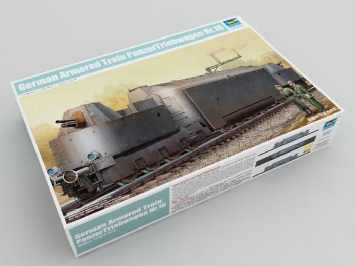 Pancerny wagon Panzertriebwagen Nr 16 00223 Trumpeter