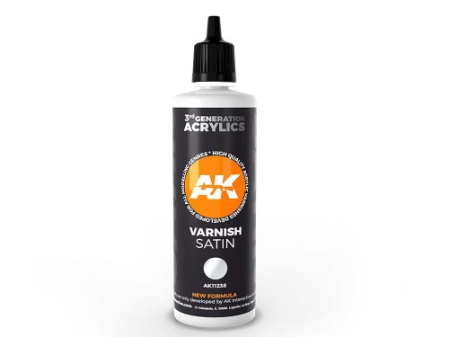 Lakier akrylowy Varnish satin 3rd AK11238 AK Interactive