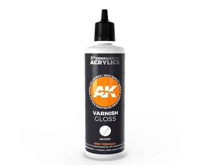 Lakier akrylowy Varnish gloss 3rd AK11239 AK Interactive