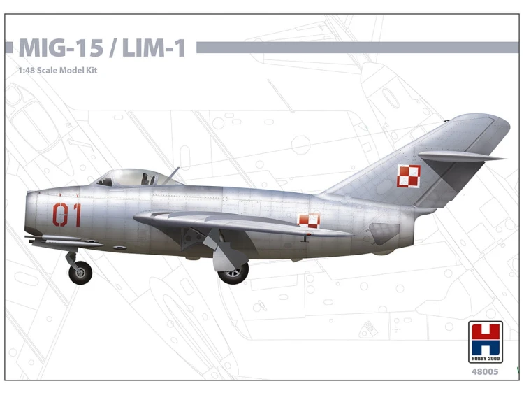 Samolot MiG-15/Lim-1 48005 Hobby 2000