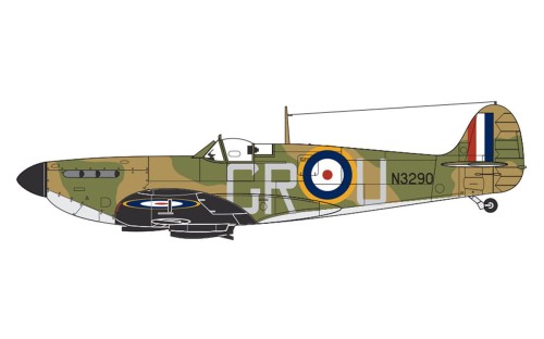 Samolot Supermarine Spitfire Mk.Ia A01071B Airfix