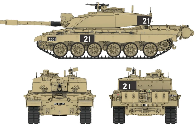Czołg Challenger 2 RM-5062 RFM
