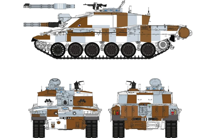 Czołg Challenger 2 RM-5062 RFM