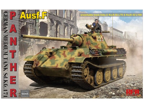 Czołg PzKpfw V Panther Ausf.F RM-5045 RFM