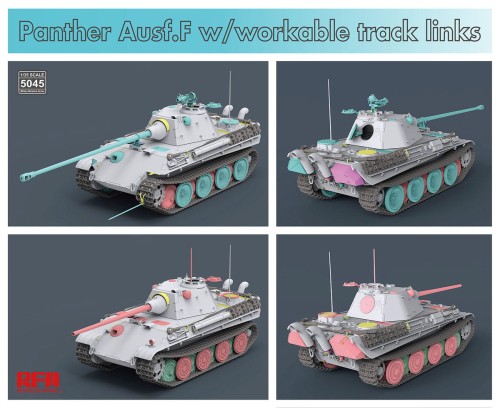 Czołg PzKpfw V Panther Ausf.F RM-5045 RFM