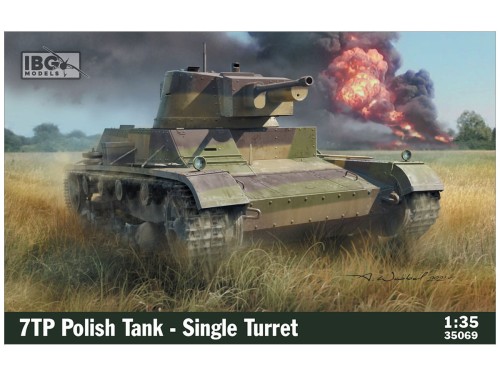 Czołg jednowieżowy 7TP 35069 IBG