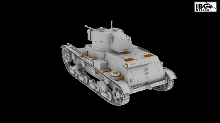 Czołg jednowieżowy 7TP 35069 IBG