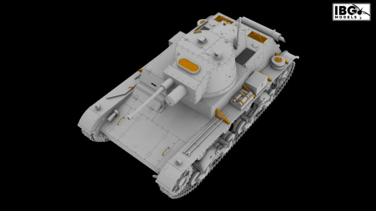 Czołg jednowieżowy 7TP 35069 IBG