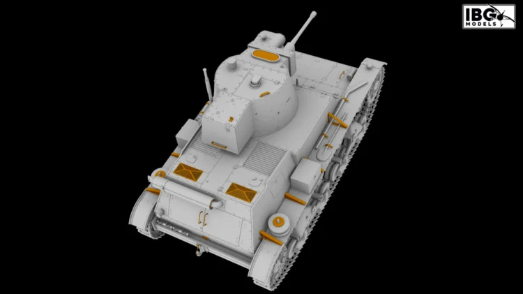 Czołg jednowieżowy 7TP 35069 IBG