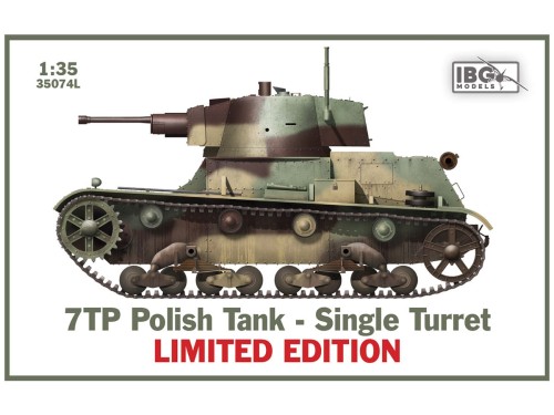 Czołg jednowieżowy 7TP 35074L IBG