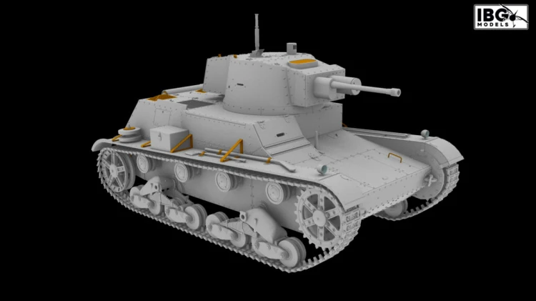 Czołg jednowieżowy 7TP 35074L IBG