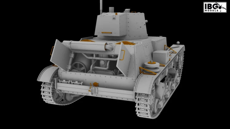 Czołg jednowieżowy 7TP 35074L IBG