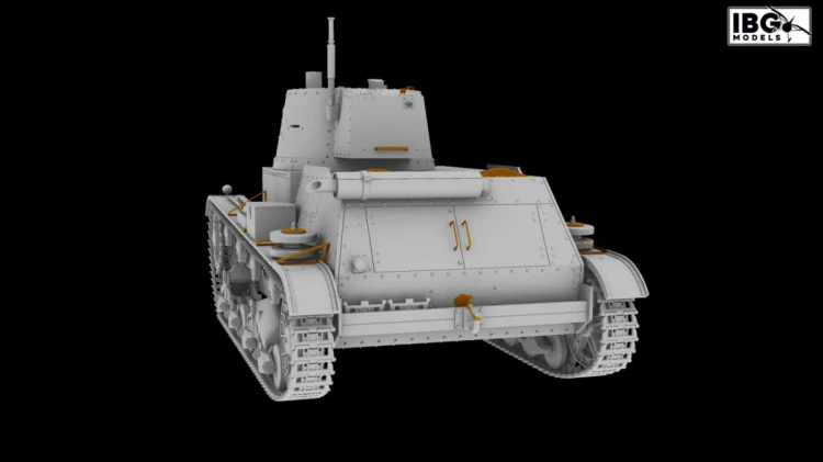 Czołg jednowieżowy 7TP 35074L IBG