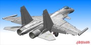 Samolot Sukhoi Su-33 Flanker D 8001 Minibase