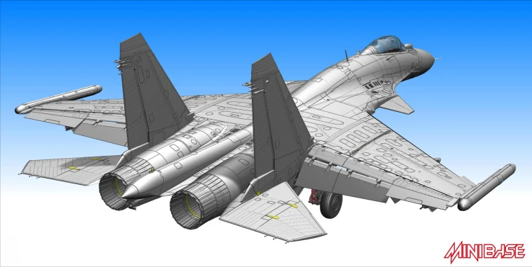 Samolot Sukhoi Su-33 Flanker D 8001 Minibase