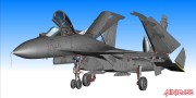 Samolot Sukhoi Su-33 Flanker D 8001 Minibase