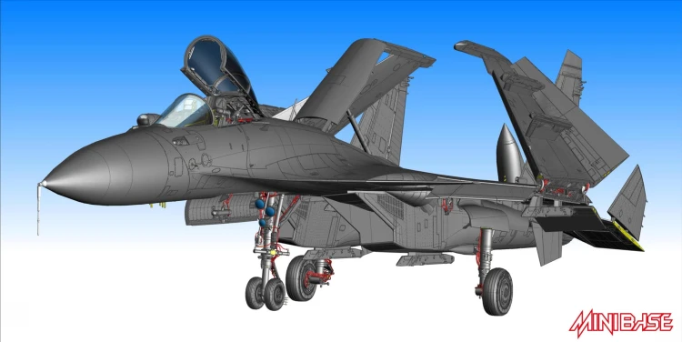Samolot Sukhoi Su-33 Flanker D 8001 Minibase