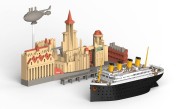 Okręt statek pasażerski RMS Titanic SL-002 Suyata