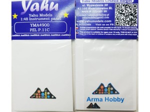 Fototrawiona tablica przyrządów do PZL P.11c