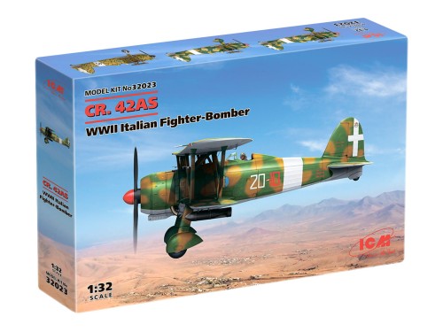 Samolot Fiat CR.42AS Falco 32023 ICM