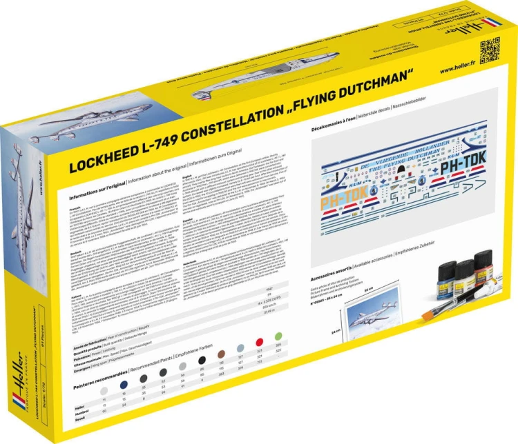 Samolot Lockheed L-749 Constellation 80393 Heller