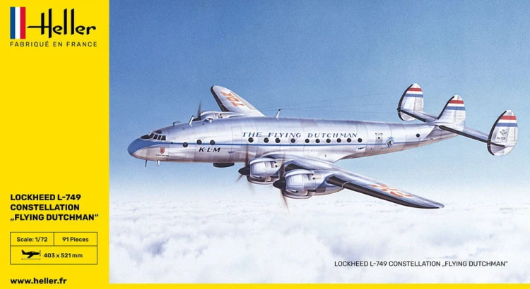 Samolot Lockheed L-749 Constellation 80393 Heller