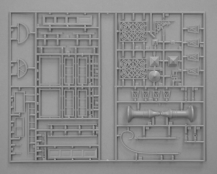 Budynek miejski ruiny 35519 MiniArt