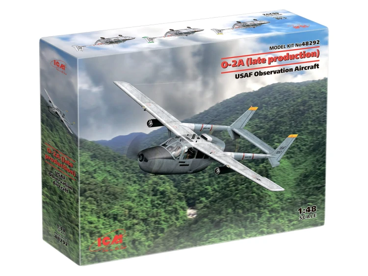 Samolot Cessna O-2A Skymaster Late 48292 ICM