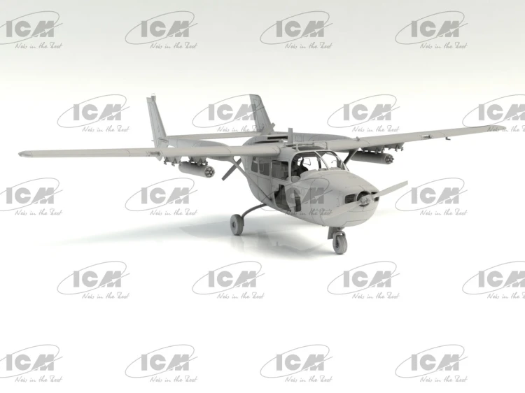Samolot Cessna O-2A Skymaster Late 48292 ICM